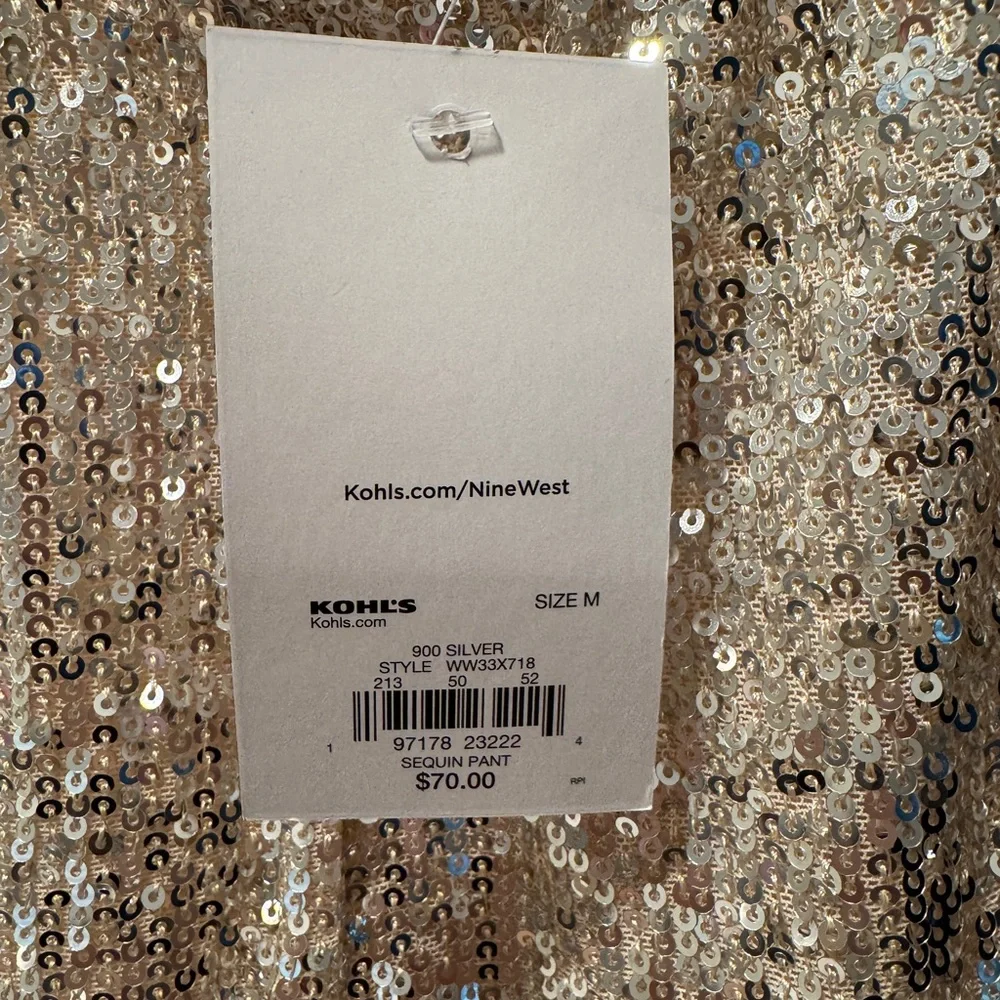 Nine West Sequin Trousers - Picture 4 of 5